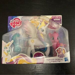 My Little Pony Celestia & Pinkie Pie Set - Pink and White